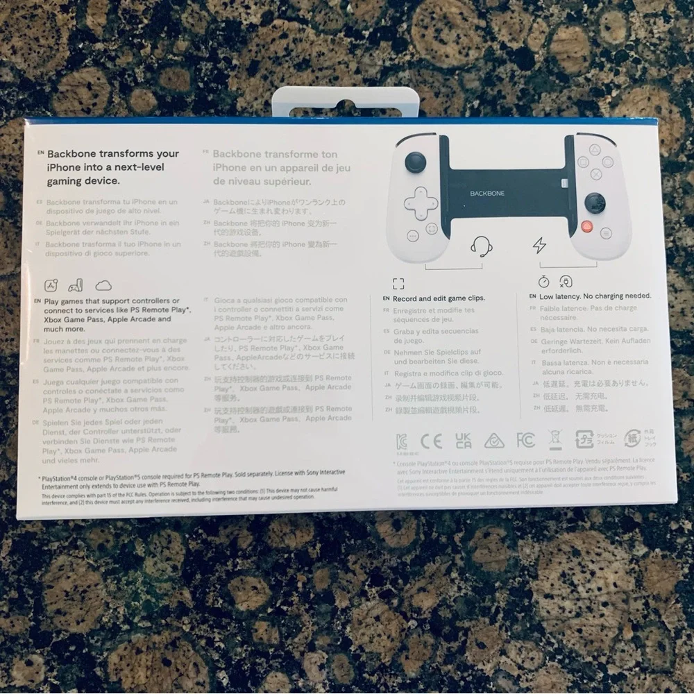 NWT PlayStation Backbone One Edition (Lightning) iPhone Mobile Gaming Controller